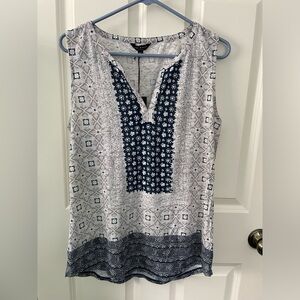 Women’s Lucky Brand Large Tank Shirt Blouse